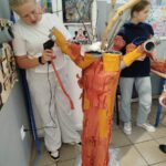 Szkolny happening stworzenie Drzewa Dobrych Myśli