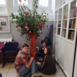 Szkolny happening stworzenie Drzewa Dobrych Myśli