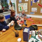 Szkolny happening stworzenie Drzewa Dobrych Myśli