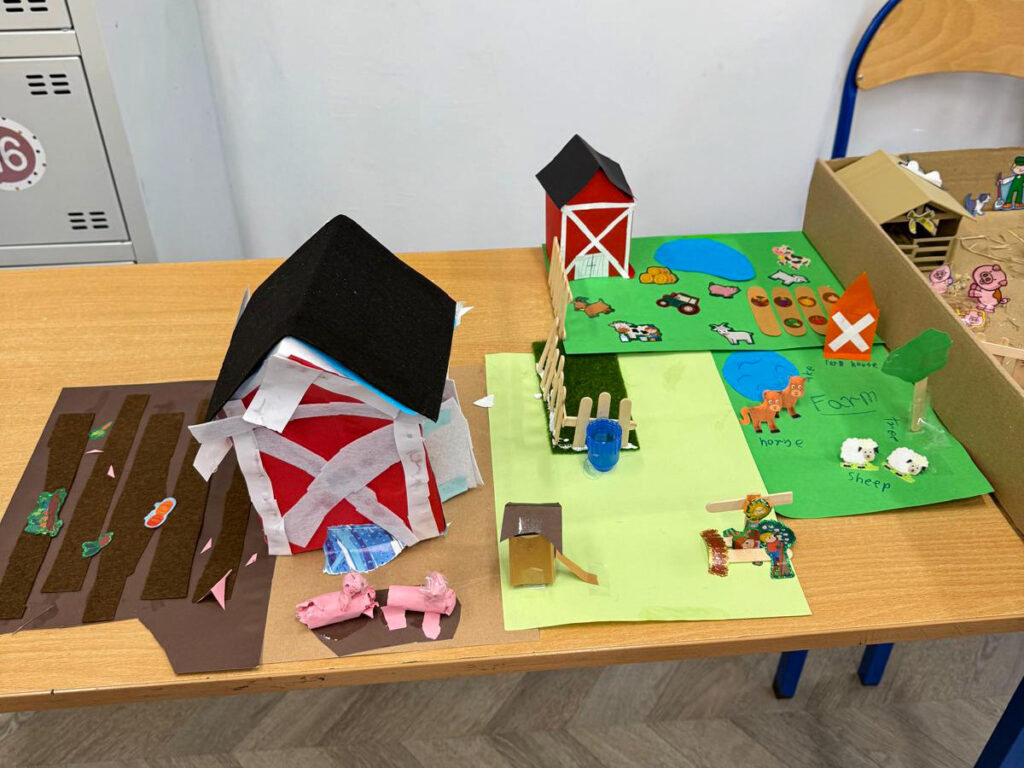 Język angielski - kreatywny projekt „Farma”