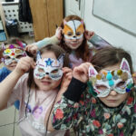 Maski karnawałowe - zajęcia plastyczne