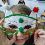 Maski karnawałowe - zajęcia plastyczne