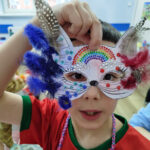 Maski karnawałowe - zajęcia plastyczne