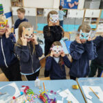 Maski karnawałowe - zajęcia plastyczne