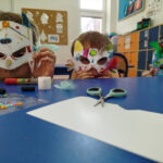 Maski karnawałowe - zajęcia plastyczne