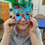 Maski karnawałowe - zajęcia plastyczne