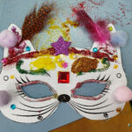 Maski karnawałowe - zajęcia plastyczne