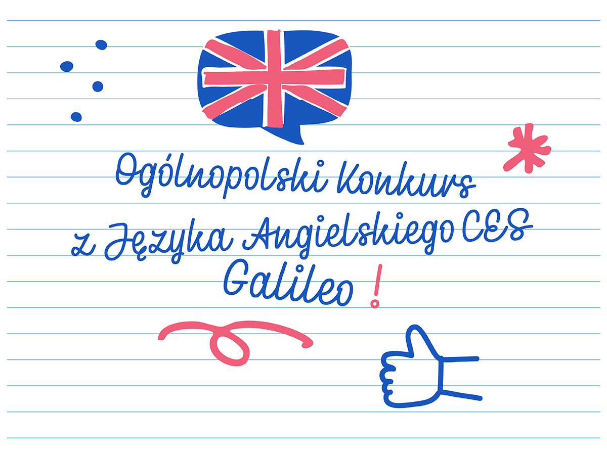 Ogólnopolski Konkurs z Języka Angielskiego CES Galileo